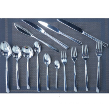 14PCS stainless steel spoons fork and knife set Hotel restaurant cutlery in flatware set